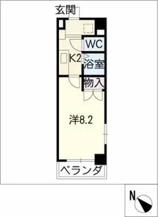 Aiban【3階】の間取り
