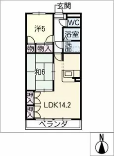 PRIMROSE【4階】の間取り