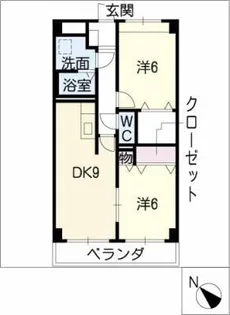 メゾン・ド・エール【2階】の間取り