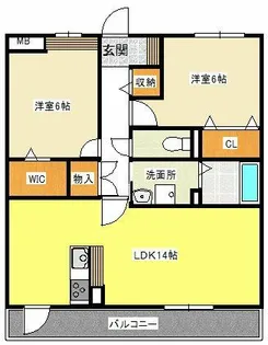 Glanz(グランツ)【1階】の間取り