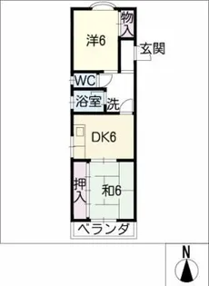 光洋ハイツ【3階】の間取り
