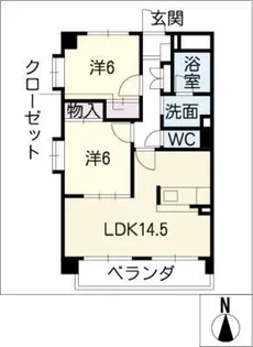 Shining R【2階】の間取り