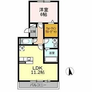 グラニュースクェア【3階】の間取り