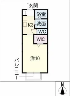 リベラシオンⅡ【2階】の間取り