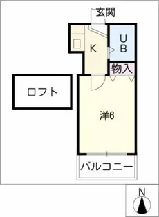 nanko本星崎【1階】の間取り