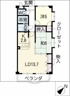 Park Avenue【3階】の間取り
