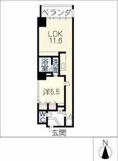 丸の内Terrace【8階】の間取り