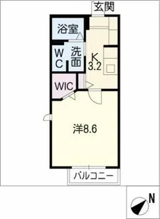 ファーシル ヒロ【2階】の間取り