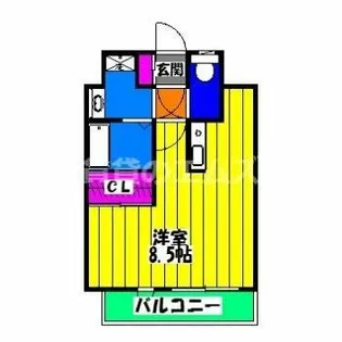 ルピエ平尾【4階】の間取り