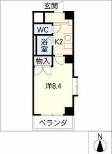 スターブル・517【7階】の間取り