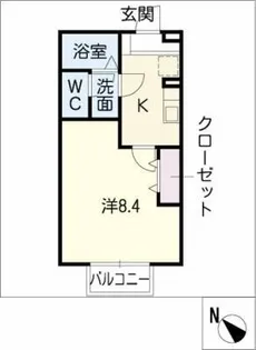 Juness-R【1階】の間取り