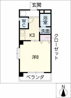 ハイム船橋A棟【2階】の間取り