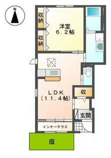 プリオール【1階】の間取り