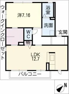 エクセレンス クリア【2階】の間取り
