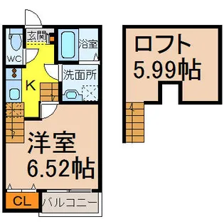 Creo中村公園参番館【2階】の間取り