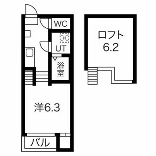 NAGOMI【2階】の間取り