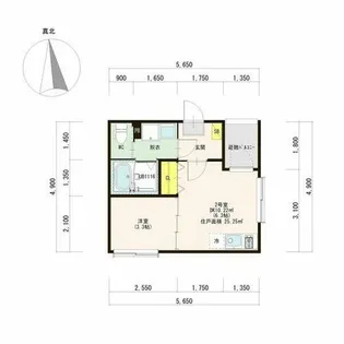 愛知県名古屋市中川区荒子町字大門東【アパート】の間取り