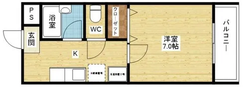 GREAT新大阪【4階】の間取り