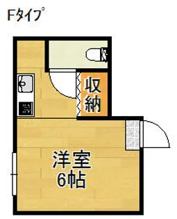 アオイマンション【1階】の間取り