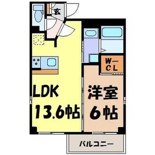 axis sakaeⅤ【6階】の間取り