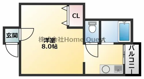 武田ビル【4階】の間取り