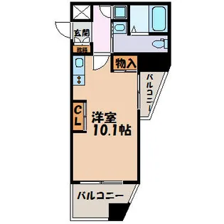 ライブコート千種【2階】の間取り