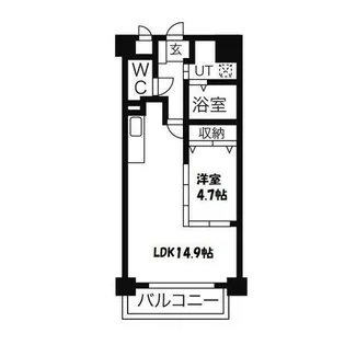 セレブランド堀田駅前【5階】の間取り