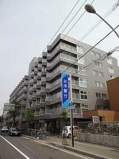 平岸パークマンション【4階】の外観