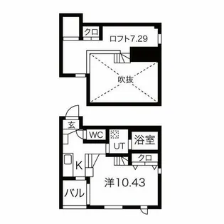 BRIQUE【1階】の間取り