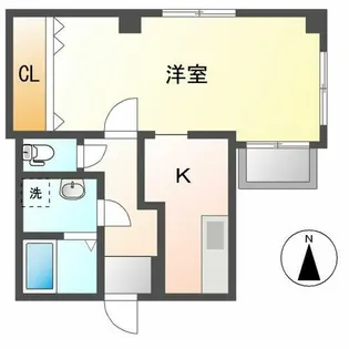 Hearty東桜【4階】の間取り