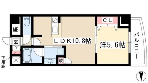 Grand-Place MIZUHO【1階】の間取り