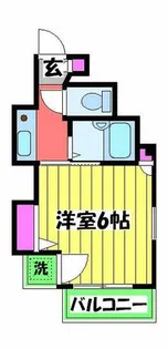 スカイタウンⅢ【401号室】の間取り