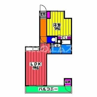 ファーストレジデンス【2階】の間取り