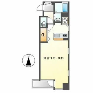 REPOSER名駅南 (ルポゼ名駅南)【201号室】の間取り