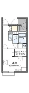 レオネクストASUKA【105号室】の間取り