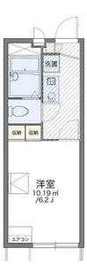 レオパレスハッピーハウス【105号室】の間取り