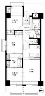 インプルーブ天満橋【2階】の間取り