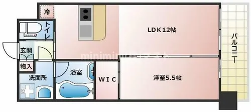 プレジオ森之宮【4階】の間取り