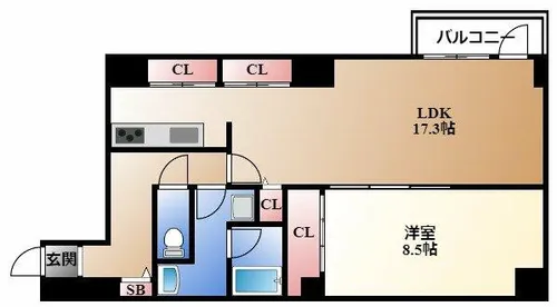 VIVACE【5階】の間取り