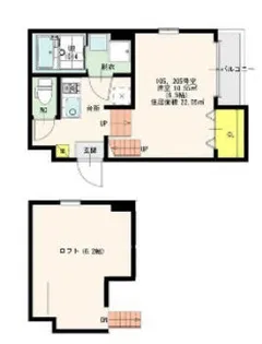 Belle Plume【2階】の間取り