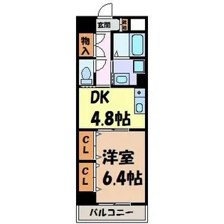 エスタシオン御器所【9階】の間取り
