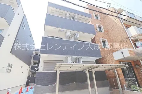 大阪府大阪市旭区赤川2丁目【アパート】の外観
