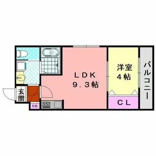 H-maison平野WESTⅡ【1階】の間取り