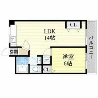 メゾン武田【2階】の間取り