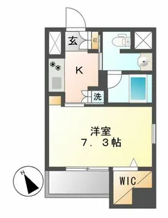 アビタシオン今池パルク【401号室】の間取り