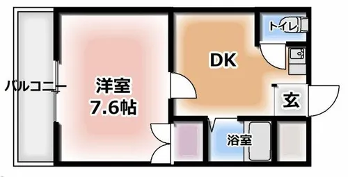 M’プラザ西三荘駅前【3階】の間取り