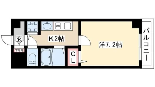 ベレーサ金山【4階】の間取り