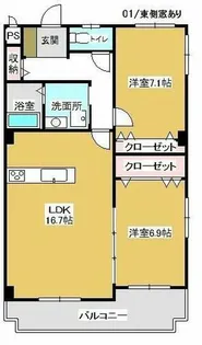 ニューラフィーネ【3階】の間取り