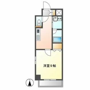 プランドール浅間町【5階】の間取り