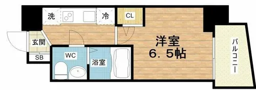 セレニテ天満橋アリア【2階】の間取り